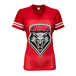 Women's CIS Jersey T-Shirt Lobos Shield Red