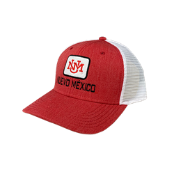 Legacy Snapback Cap UNM Interlocking "Nuevo Mexico" Red/White