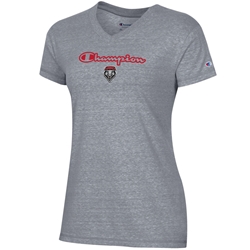 Women's Champion T-Shirt Lobos Shield Grey