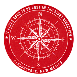 SDS Rugged Decal Compass Red