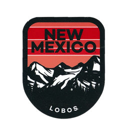 SDS Rugged Decal NM Lobos Badge