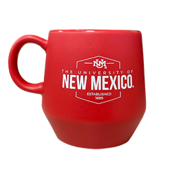 Neil Coffee Mug UNM Interlocking Est. 1889 Red