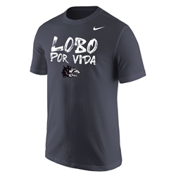 Men's Nike T-shirt Lobo Por Vida Anthracite