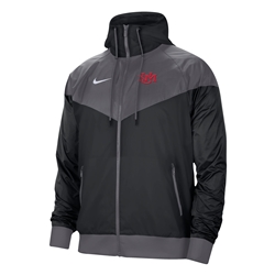 Men's Nike Windbreaker Jacket UNM Interlocking Gray