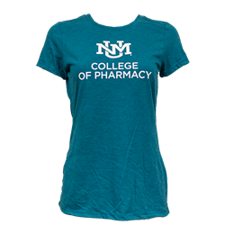 Women's District T-Shirt College of Pharmacy Turquoise