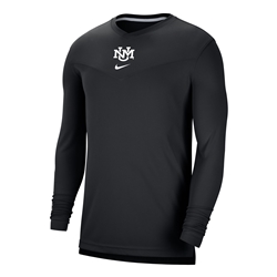 Men's Nike Long Sleeve T-shirt UNM Interlocking Black
