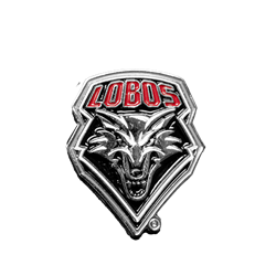 NE Lapel Pin Lobos shield