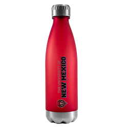 Bullet Water Bottle Lobos Shield Frosted Red/Turq