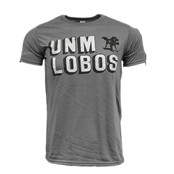 Unisex CI Sport T-Shirt UNM Lobos Charcoal