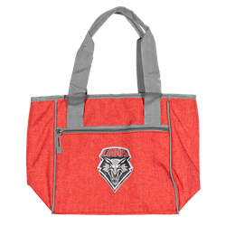 16 Can Cooler Tote Lobos Shield Red