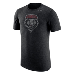 Men's Nike T-Shirt Lobo Shield Black Heather