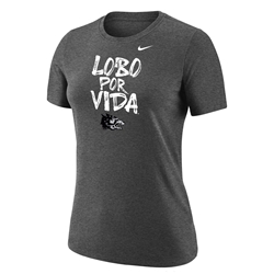 Women's Nike T-Shirt Lobo Por Vida Heather