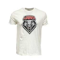 Men's Champion T-Shirt Lobos Shield Alabaster