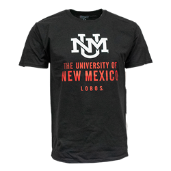 Unisex Champion T-Shirt UNM Lobos Black