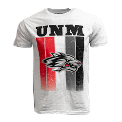 Unisex CI Sport T-Shirt UNM Side Wolf Heather