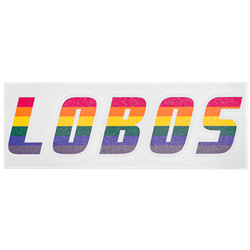 Decal Lobos Pride 8"x2.5"