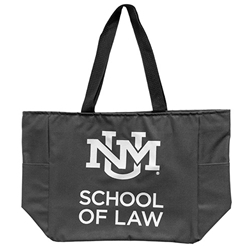 GCO Zippered Tote School of Law Charcoal