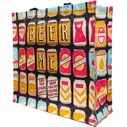 Blue Q Shopper Tote Beer Me