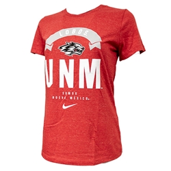 Women's Nike T-Shirt UNM Red