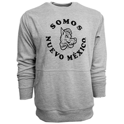 Unisex MV Sport Crew Somos Nuevo Mexico Gray