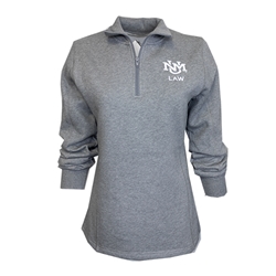 Women's Sport-Tek Vintage 1/4 Zip Pullover School of Law Heather Grey