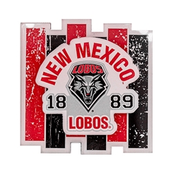 Neil Enterprises Magnet New Mexico Lobos Red/Black