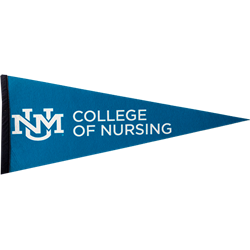 Sew Pennant 12x30 College Of Nursing Turquoise
