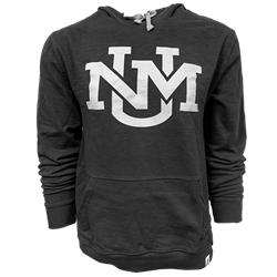 Men's League Hoodie UNM Interlocking Gray