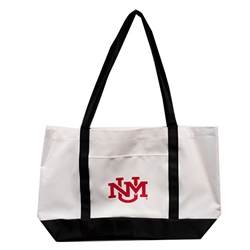 Lightweight Boat Toat Interlocking UNM Logo White