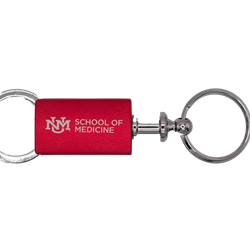 LXG Key Ring UNM School Of Medicine Red