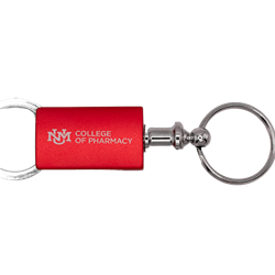 LXG Key Ring UNM College Of Pharmacy Red
