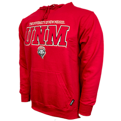 Men's CI Sport Sweatshirt UNM Lobos Shield Red