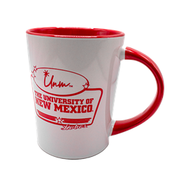 KMN Mug The University Of New Mexico Lobos White/Red