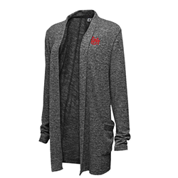 Women's CI Sport Cardigan UNM Marble Black