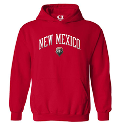 Unisex CI Sport Hoodie New Mexico Lobos Shield Red