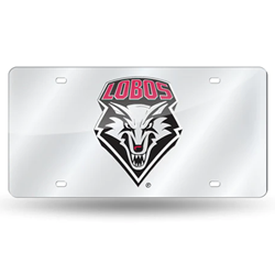 WinCraft Auto Frame Lobos Shield Silver