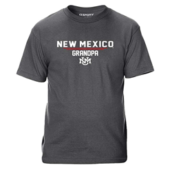 Men's CI Sport T-Shirt New Mexico Grandpa Heather Charcoal