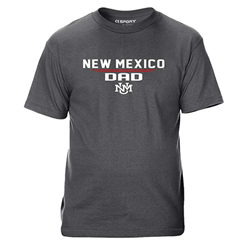 Men's CI Sport T-Shirt New Mexico Dad Heather Charcoal