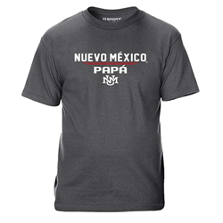 Men's CI Sport T-Shirt Nuevo Mexico Papa Heather Charcoal