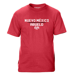 Men's CI Sport T-Shirt Nuevo Mexico Abuelo Red