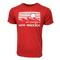 Unisex League T-Shirt The University Of New Mexico Heather Red