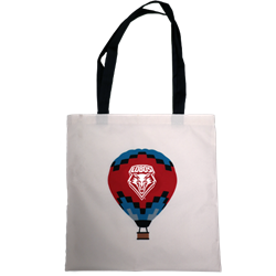 Cherry on Top Hot Air Balloon Tote Bag