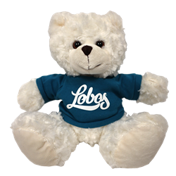 Plush Bear Lobos Turquoise Shirt Cream
