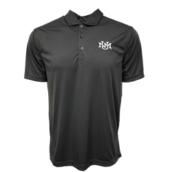 Men's C&B Polo UNM Interlocking Titanium