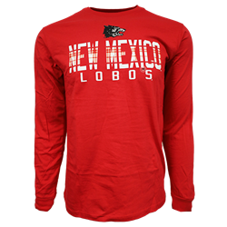 Unisex CI Sport Long Sleeve T-Shirt New Mexico Lobos Red