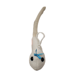 Giant Microbe Keychain Sperm Cell