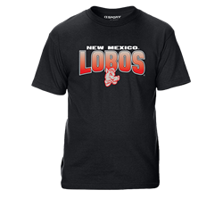 Unisex CI Sport T-shirt New Mexico Lobos Vintage Lobos Black