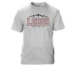 Unisex CI Sport T-shirt Lobos New Mexico Grey Heather