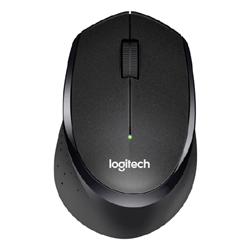 LOGI SILENT PLUS MOUSE M330 - BLACK