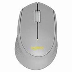 LOGITECH SILENT PLUS MOUSE M330 - GREY/YELLOW